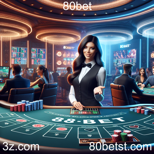 A Emoção dos Cassinos ao Vivo na 80bet